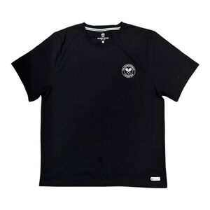 WIMBELDON Mens SW19 Print T-Shirt - Black SZ XXL OFFICIAL